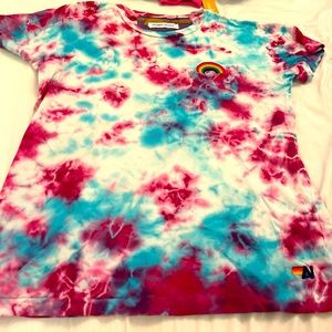 NWOT Aviator Nation Tie Dye Tee